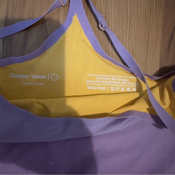 Outdoor Voices Purple and Pink Gradient Dress - Picture 4 of 9